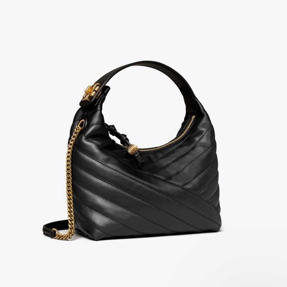 Tory Burch Kira chevron crescent bag